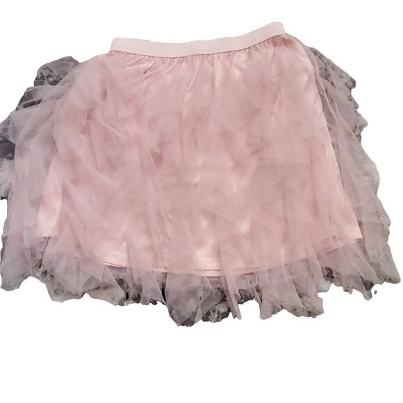 Shein Girls Size 11/12 Pink Tulle Skirt - Picture 1 of 3